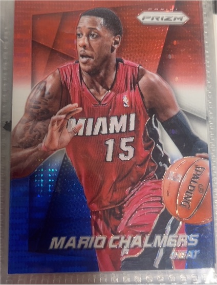 2014-15 Panini Prizm #12 Mario Chalmers — front