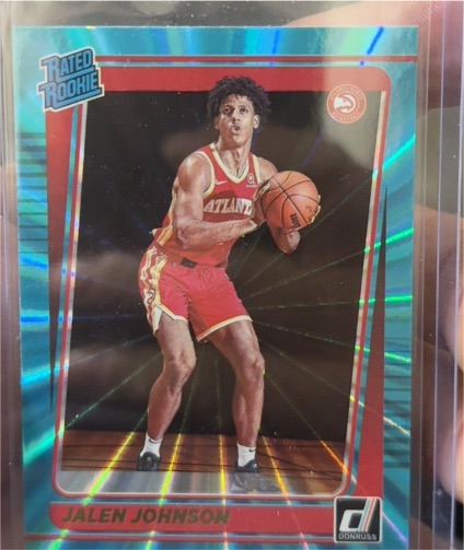2021-22 Donruss #231 Jalen Johnson — front