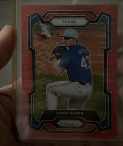 2024 Panini Prizm #200 Owen White — front