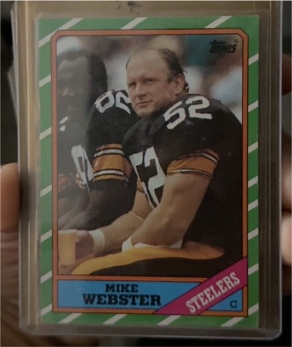 1986 Topps #286 Mike Webster — front