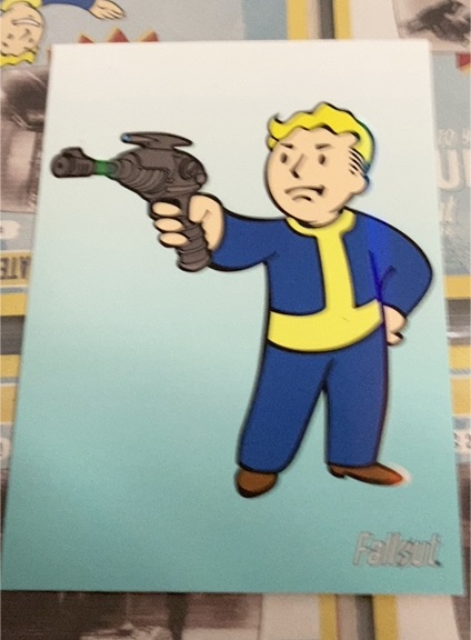 2019 Dynamite Fallout Series 2 #099 Vault Boy Alien Blaster — front