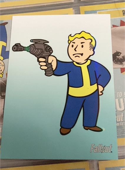 2019 Dynamite Fallout Series 2 #099 Vault Boy Alien Blaster — front