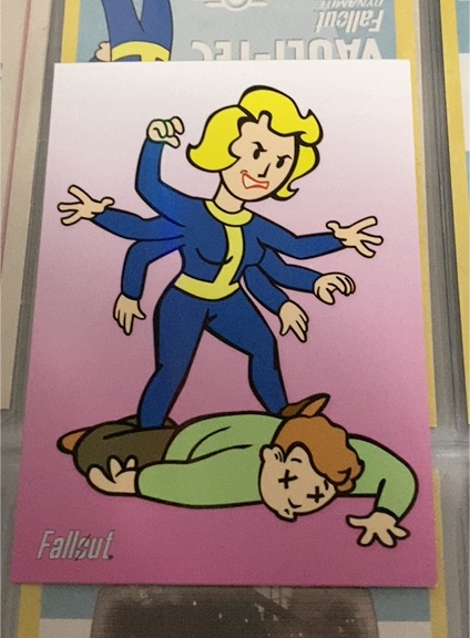 2019 Dynamite Fallout Series 2 #008 Vault Girl Black Widow — front