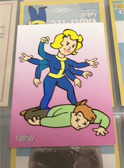 2019 Dynamite Fallout Series 2 #008 Vault Girl Black Widow — front
