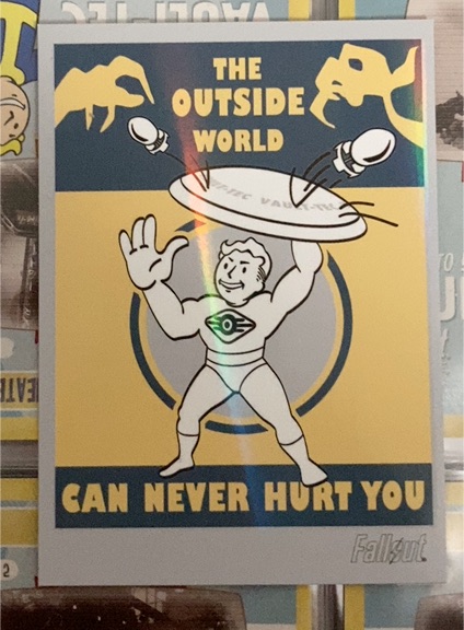 2019 Dynamite Fallout Series 2 #028 Vault-Tec Poster — front