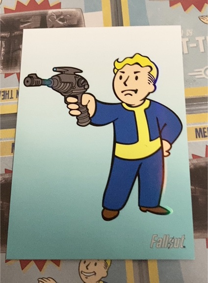 2019 Dynamite Fallout Series 2 #099 Vault Boy Alien Blaster — front