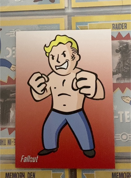 2019 Dynamite Fallout Series 2 #084 Vault Boy Unarmed — front