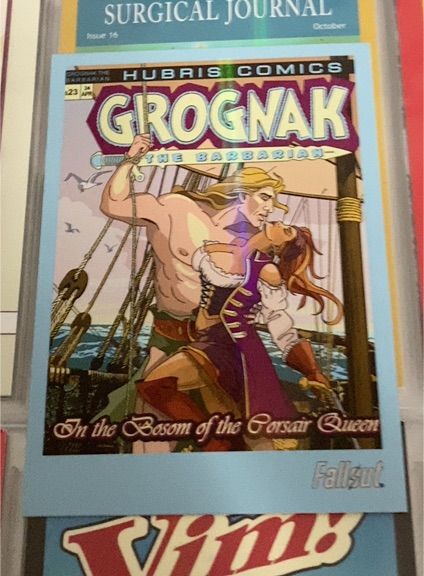 1995 Hubris Comics Grognak The Barbarian #23 — front