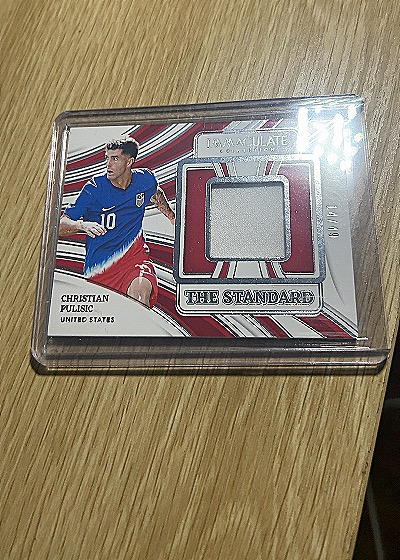 2023 Panini Immaculate Collection #114 Christian Pulisic The Standard Patch — front