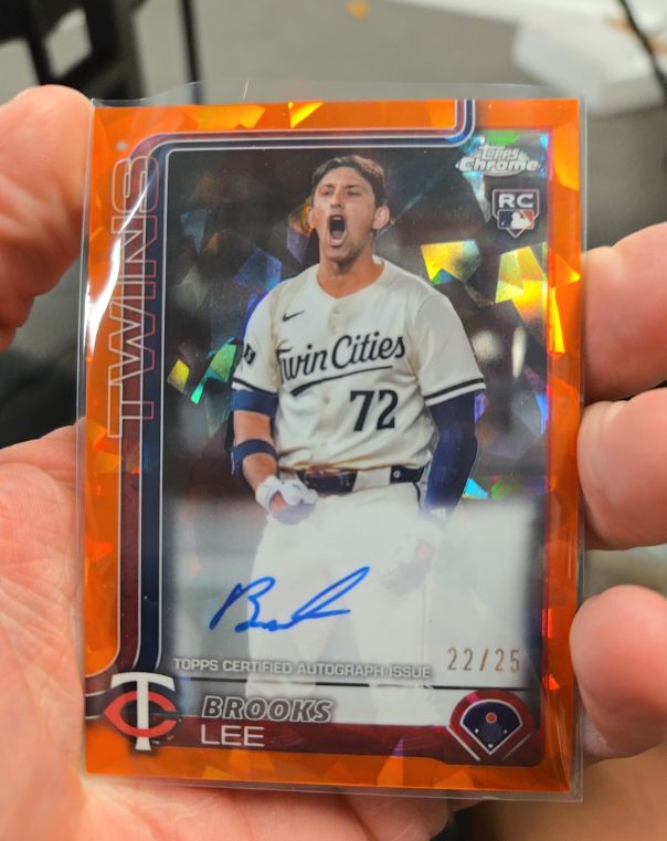 2025 Topps Chrome #RA-BL Brooks Lee — front
