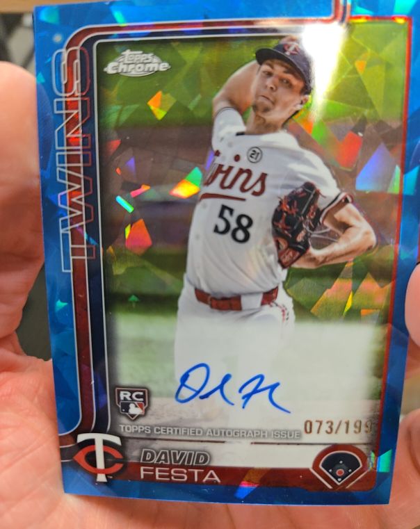 2025 Topps Chrome #RA-DF David Festa — front