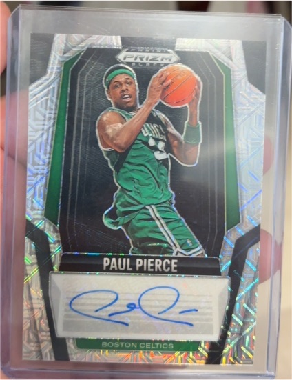 2024-25 Panini Prizm Black #SIG-PIE Paul Pierce — front