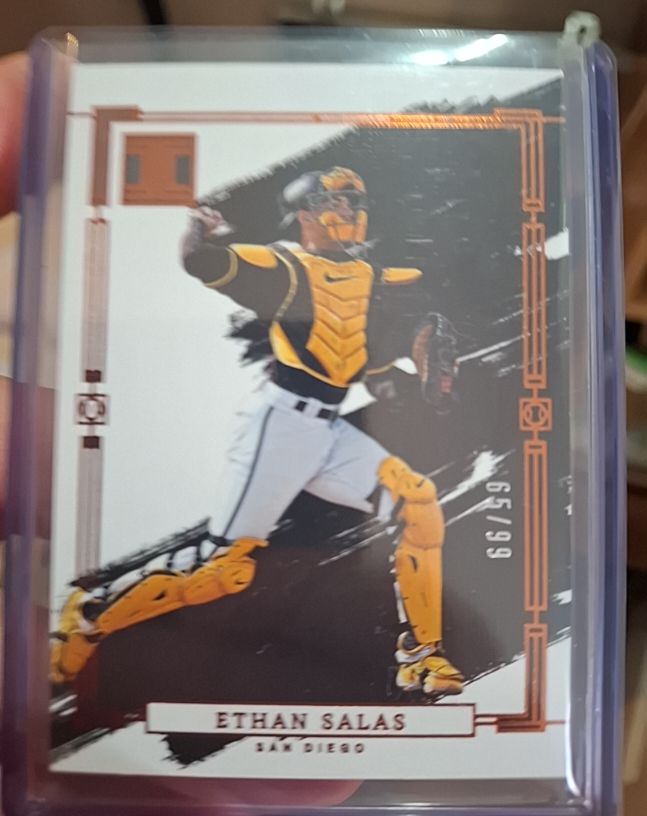 2024 Panini Impeccable #65 Ethan Salas — front