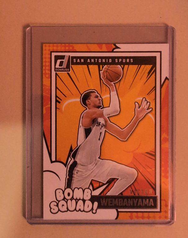 2024-25 Panini Donruss #6 Victor Wembanyama Bomb Squad — front