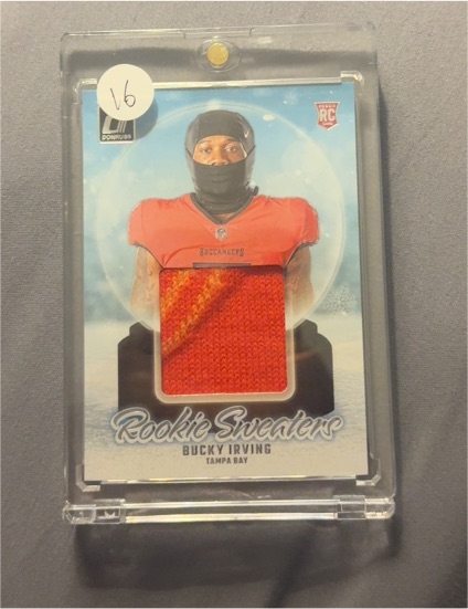 2024 Panini Donruss Rookie Holiday Sweaters #RHS-BIR Bucky Irving — front