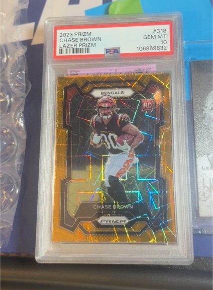 2023 Panini Prizm #318 Chase Brown — front
