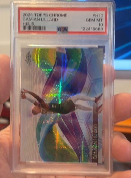 2024 Topps Chrome #H110 Damian Lillard — front