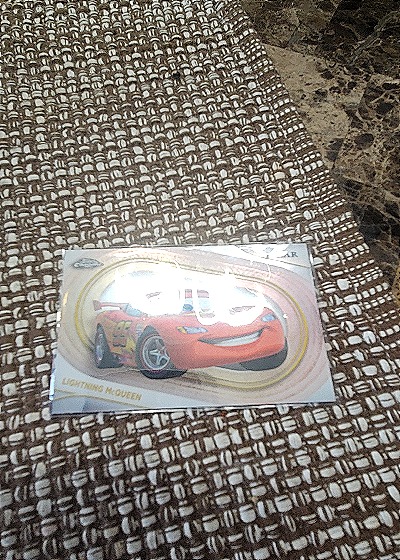 2025 Topps Chrome Disney #50 Lightning McQueen — front