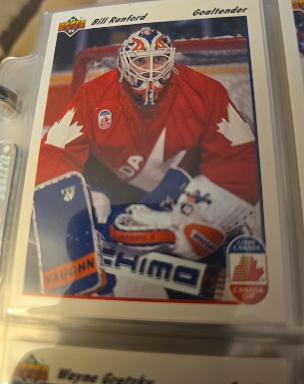 1991-92 Upper Deck #10 Bill Ranford — front
