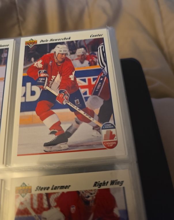1991-92 Upper Deck Canada Cup #12 Dale Hawerchuk — front
