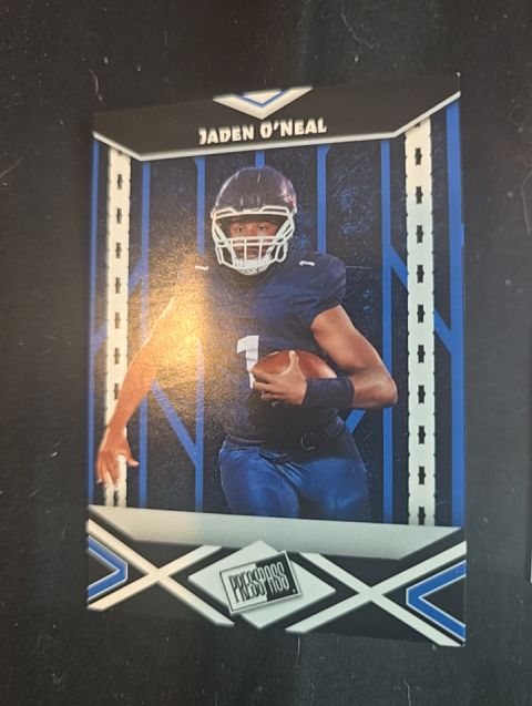 2024 Leaf Press Pass Jaden O'Neal — front