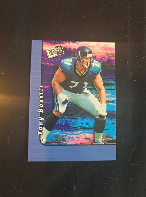 1998 Press Pass #114 Tony Boselli — front