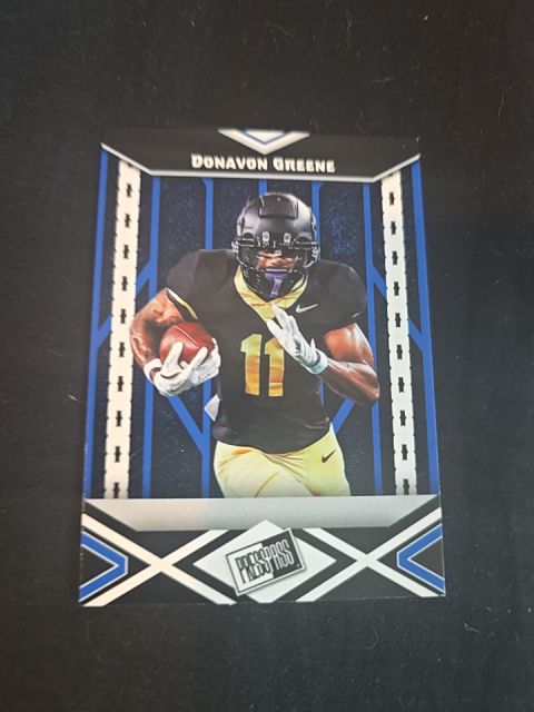 2024 Leaf Press Pass Donavon Greene — front