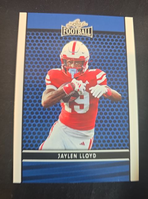 2024 Leaf Football Jaylen Lloyd — front
