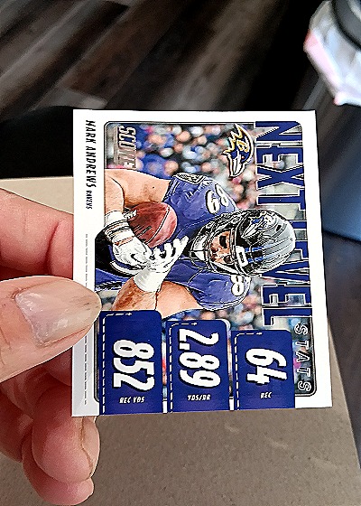2020 Panini Score #NLS-MA Mark Andrews Next Level Stats — front