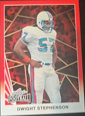 2024 Leaf Metal Collective Football Proof Dwight Stephenson — front