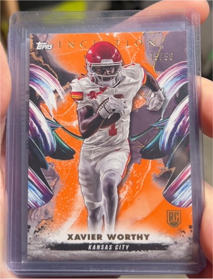 2024 Topps Inception #172 Xavier Worthy — front
