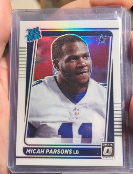 2021 Donruss Optic #245 Micah Parsons — front