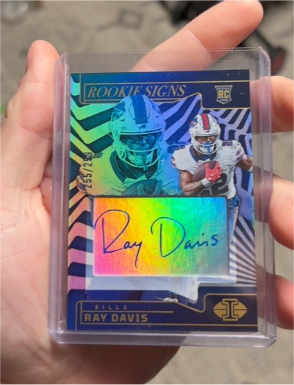 2024 Panini Illusions Rookie Signs #RS-RDS Ray Davis — front