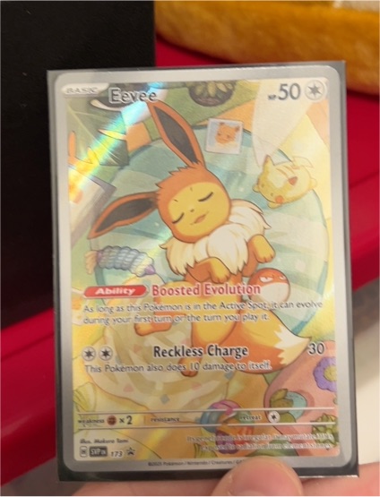 2023 Black Star Promo #173 Eevee — front