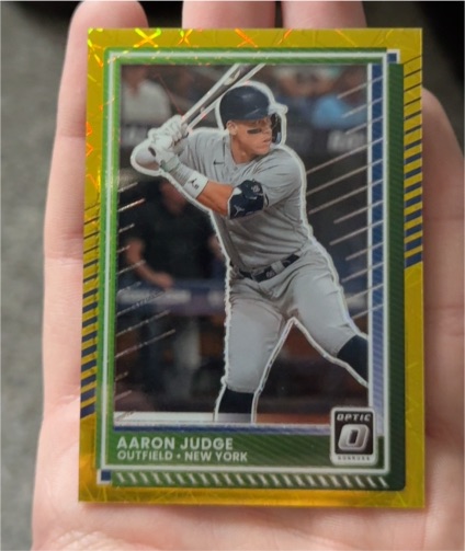 2025 Panini Donruss Optic #50 Aaron Judge — front