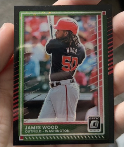 2025 Panini Donruss Optic #41 James Wood — front