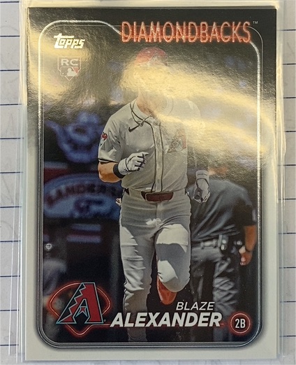 2024 Topps Update #US197 Blaze Alexander — front