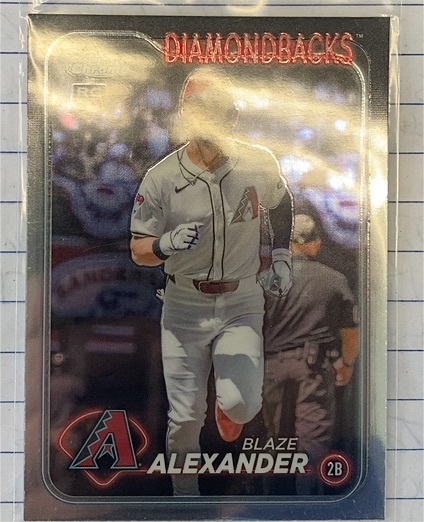 2024 Topps Chrome Update #USC53 Blaze Alexander — front