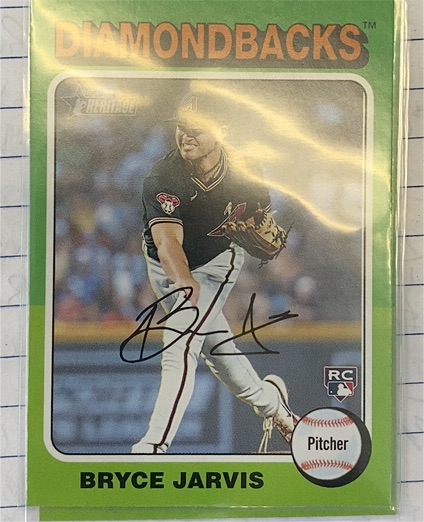 2024 Topps Heritage #287 Bryce Jarvis — front