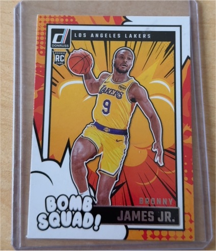 2024-25 Panini Donruss #14 Bronny James Jr. — front