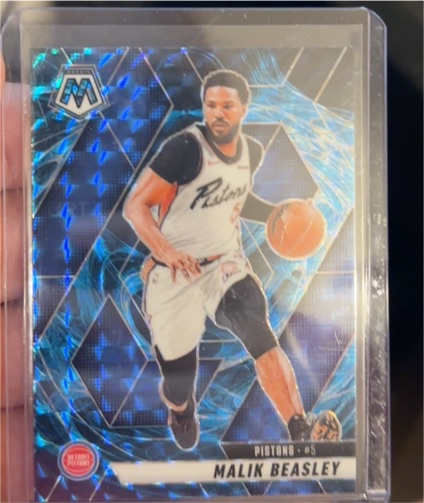 2022-23 Panini Mosaic #87 Malik Beasley — front