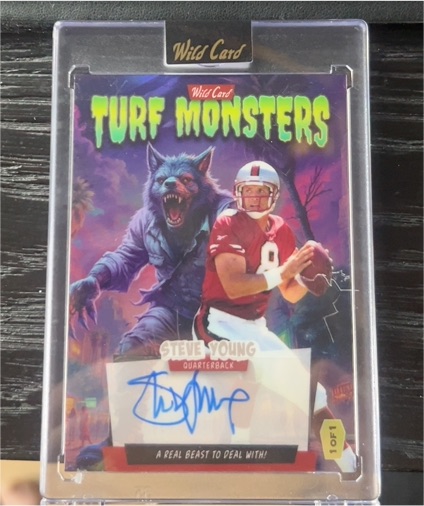 2024 Wild Card Turf Monsters #Steve Young — front