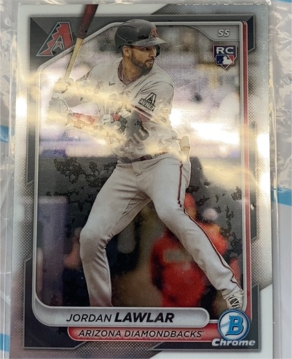 2024 Bowman Chrome #55 Jordan Lawlar — front