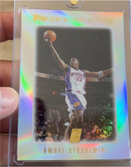 2003 Topps Contemporary Collection #91 Amare Stoudemire — front