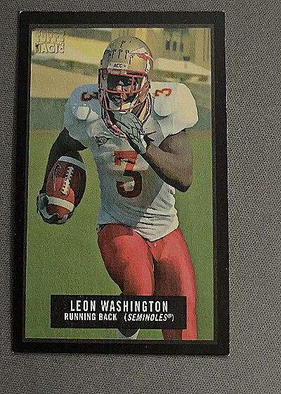 2009 Topps Magic #68 Leon Washington — front