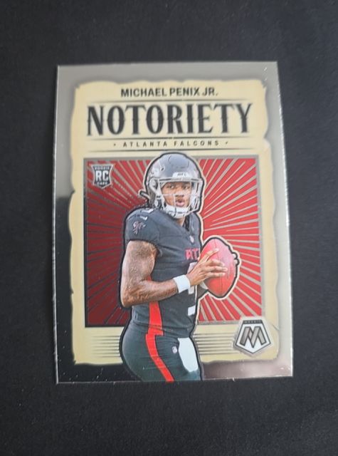 2024 Panini Mosaic Notoriety #20 Michael Penix Jr. — front