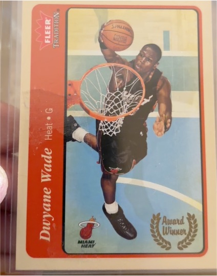 2004-05 Fleer Tradition #216 Dwyane Wade Award Winner — front