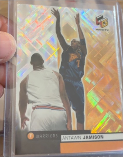 2000 Fleer Metal #7 Antawn Jamison — front