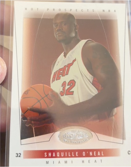 2004-05 Hoops Hot Prospects #8 Shaquille O'Neal — front