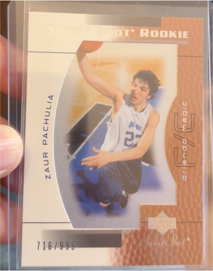 2003-04 Upper Deck Sweet Shot #716 Zaur Pachulia — front